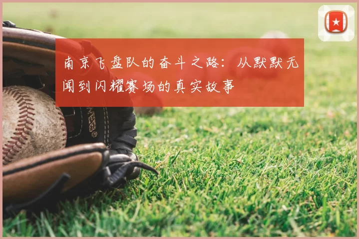 南京飞盘队的奋斗之路：从默默无闻到闪耀赛场的真实故事