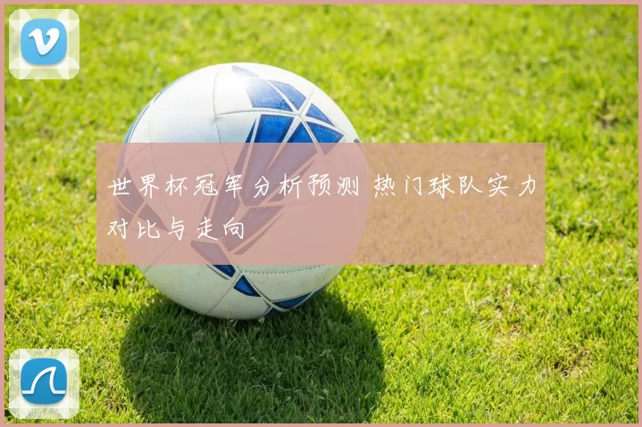 世界杯冠军分析预测 热门球队实力对比与走向