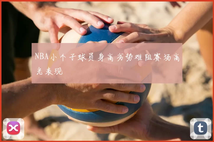 NBA小个子球员身高劣势难阻赛场高光表现